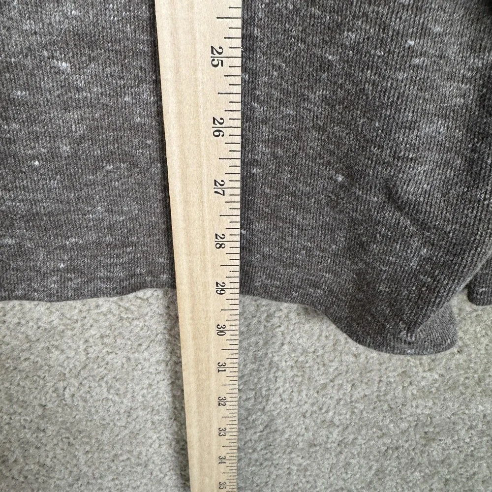 Polo Ralph Lauren Sweater Mens XL Gray Estate Rib Quarter Zip‎ Pullover Knit